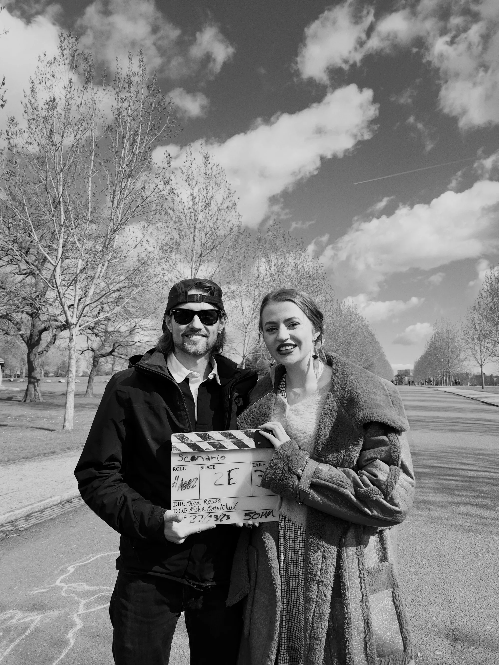Olga Rossa filmmaker, scene blocking